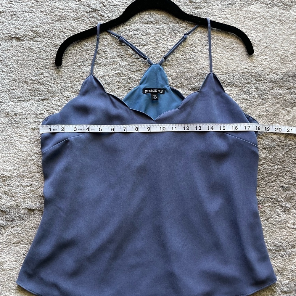 J. Crew Scalloped Racerback Tank | 10 - Picture 4 of 7